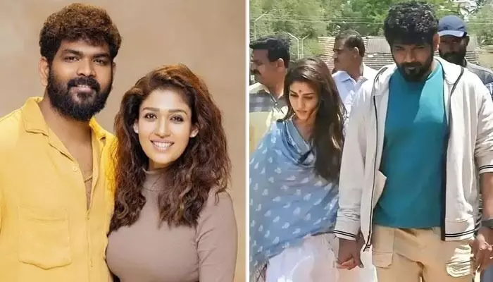అభిమానికి వార్నింగ్ ఇచ్చిన నయనతార.. వీడియో వైరల్ అభిమానికి వార్నింగ్ ఇచ్చిన నయనతార.. వీడియో వైరల్