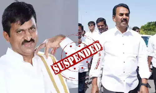 కేసీఆర్ సంచలన నిర్ణయం.. పార్టీ నుంచి పొంగులేటీ శ్రీనివాసరెడ్డి, జూపల్లీ కృష్ణారావు సస్పెండ్..