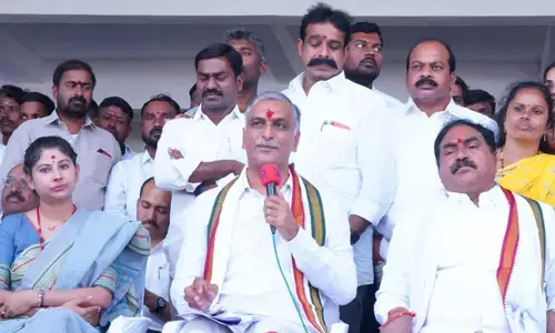 దేశంలో ఇంటింటికీ తాగునీరిచ్చిన మొదటి రాష్ట్రం తెలంగాణ : ఆర్థిక, వైద్య, ఆరోగ్య శాఖ మంత్రి హరీష్ రావు