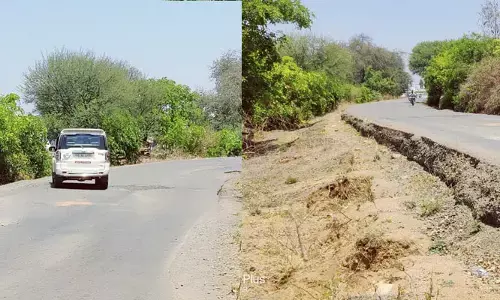 రోడ్డు ఎలాగో వేయరు..? కాస్త మట్టి అయినా పోయండి..