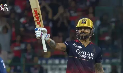 Virat kohli సూపర్ బ్యాటింగ్.. 35 బాల్స్⁬లోనే హాఫ్ సెంచరీ