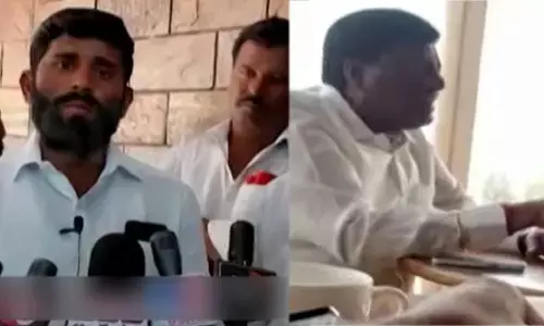 బ్రేకింగ్ : అధికార పార్టీ ఎమ్మెల్యే భూదందా..