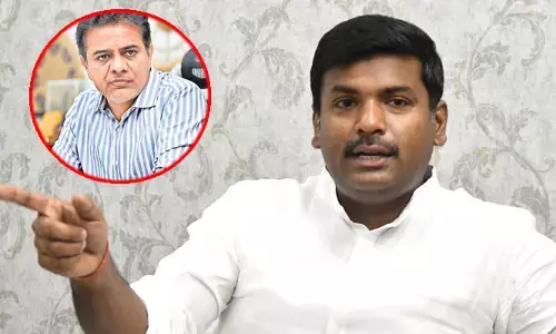 కేటీఆర్‌కు ఏపీ మంత్రి అమర్ నాథ్ కౌంటర్