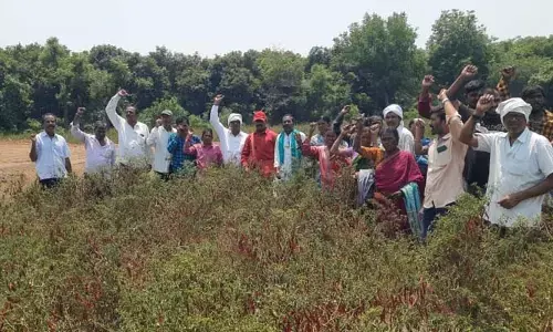 భూ నిర్వాసితులకు పరిహారం చెల్లించండి..