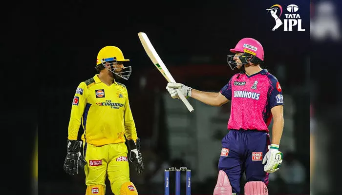 IPL 2023: అదరగొట్టిన రాజస్తాన్.. ధోనీ సేన టార్గెట్ ఎంతంటే? IPL 2023: అదరగొట్టిన రాజస్తాన్.. ధోనీ సేన టార్గెట్ ఎంతంటే?