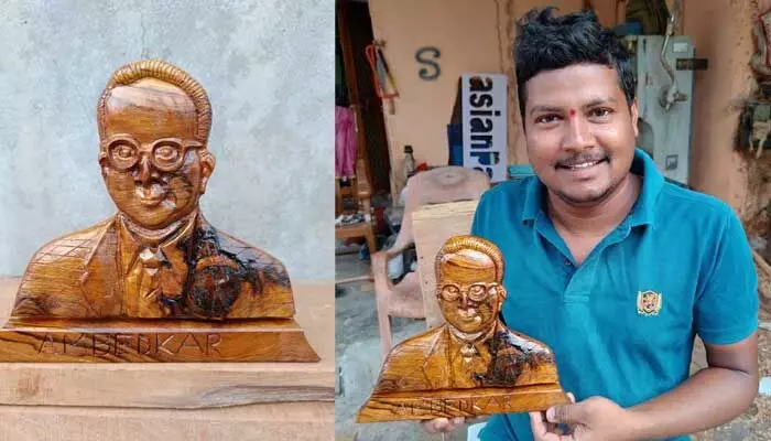 అబ్బుర పరిచిన... యువ వడ్రంగి కళానైపుణ్యం.. అబ్బుర పరిచిన... యువ వడ్రంగి కళానైపుణ్యం..