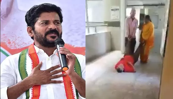 తెలంగాణ మోడల్ అంటే ఇదేనా?.. కేసీఆర్ పై రేవంత్ రెడ్డి ఫైర్ తెలంగాణ మోడల్ అంటే ఇదేనా?.. కేసీఆర్ పై రేవంత్ రెడ్డి ఫైర్