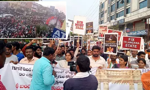 అనుకున్న దానికంటే అద్భుతమైన రెస్పాన్స్.. కాషాయమయమైన ఓరుగల్లు!