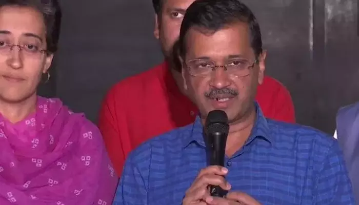 లిక్కర్ స్కాం కేసు ఫేక్.. అరవింద్ కేజ్రివాల్ కీలక వ్యాఖ్యలు లిక్కర్ స్కాం కేసు ఫేక్.. అరవింద్ కేజ్రివాల్ కీలక వ్యాఖ్యలు