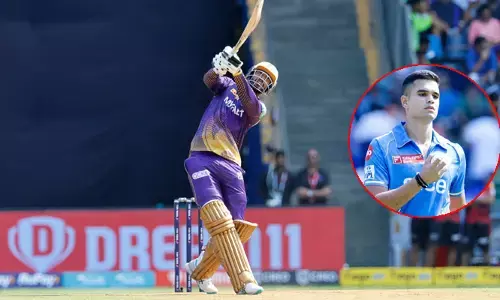 IPL 2023: అర్జున్‌ టెండూల్కర్‌ బౌలింగ్‌ను ఆట ఆడుకున్న వెంకటేశ్‌ అయ్యర్‌..