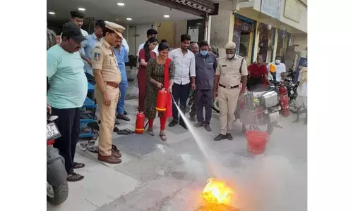 అగ్ని ప్రమాదాలపై విస్తృత అవగాహన..