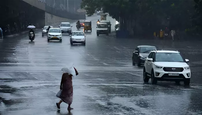 Hyderabad Rains : హైదరాబాద్‌లో దంచికొట్టిన వర్షం.. కొన్నిచోట్ల వడగళ్లు