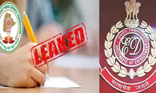 టీఎస్పీఎస్సీ ప్రశ్నపత్రాల లీకేజీ కేసులో ఈడీ విచారణ షురూ