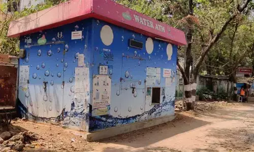 అలంకారప్రాయంగా వాటర్ ఏటీఎం లు..