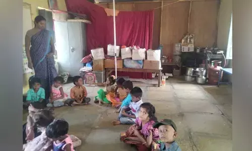 అంగన్వాడీ అద్దె భవనాలు.. అరకొర సౌకర్యాలు..