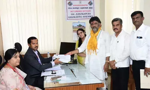కనకపుర నుంచి కాంగ్రెస్ చీఫ్ నామినేషన్.. మాజీ సీఎం చేరికతో పార్టీలో మరింత ఉత్సాహం