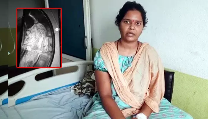 జగిత్యాలలో దారుణం.. ఆపరేషన్ చేసి కడుపులో బట్టను వదలిన వైద్యులు జగిత్యాలలో దారుణం.. ఆపరేషన్ చేసి కడుపులో బట్టను వదలిన వైద్యులు