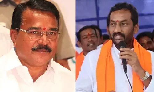 నదిని కబ్జా చేసిన మంత్రి.. 80 ఎకరాల రిజిస్ట్రేషన్: BJP MLA Raghunandan Rao
