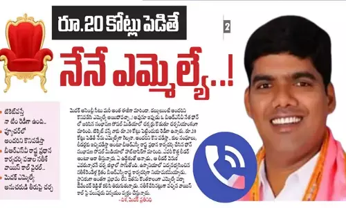 రూ.20 కోట్లు పెడితే నేనే ఎమ్మెల్యే..!