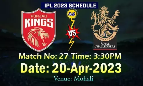 IPL 2023: మరో బిగ్ ఫైట్.. పంజాబ్‌తో బెంగళూరు ఢీ