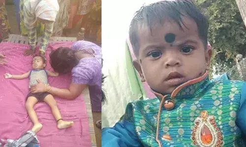 నీటి తొట్టిలో పడి బాలుడి మృతి..
