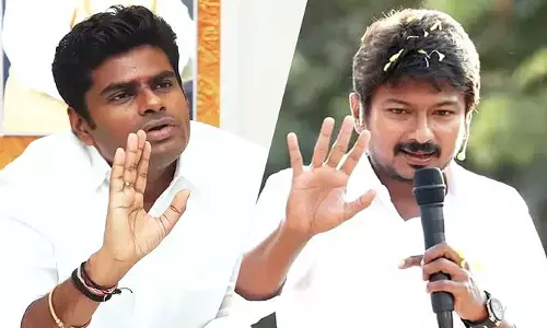 అన్నమలై‌కి ₹50 కోట్ల నోటీసు పంపిన DMK ఉదయనిధి