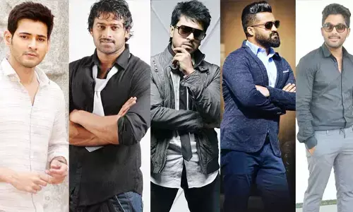 తెలుగులో అత్యధిక రెమ్యునరేషన్లు అందుకుంటున్న అగ్ర హీరోలు  వీరే!