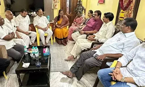 Gannavaram Incident: సాయికల్యాణికి అండగా టీడీపీ నేతలు