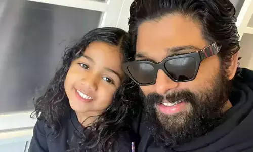 అల్లు అర్హ - బన్నీ క్యూట్ వీడియో.. మీరూ ఫిదా అయిపోతారు..