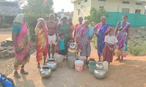 సుక్క నీటి కోసం చుక్కలు కనబడుతున్నాయి..!