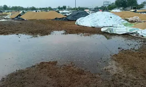 అకాల వర్షం... అన్నదాతకు కన్నీళ్లు...