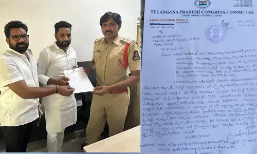 ఈటలపై ఓయూ పీఎస్​లో ఫిర్యాదు