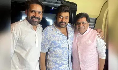 రంజాన్ సందర్భంగా మెగాస్టార్‌ను కలిసిన అలీ సోదరులు