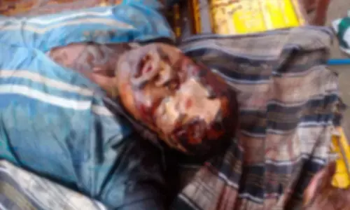 మెదక్ జే.ఎన్ రోడ్డులో దారుణ హత్య