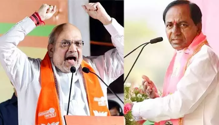 నేడు చేవెళ్లలో అమిత్ షా- రేపు ఔరంగాబాద్లో KCR సభ.. ఇద్దరి ప్రసంగాలపై ఉత్కంఠ! నేడు చేవెళ్లలో అమిత్ షా- రేపు ఔరంగాబాద్లో KCR సభ.. ఇద్దరి ప్రసంగాలపై ఉత్కంఠ!
