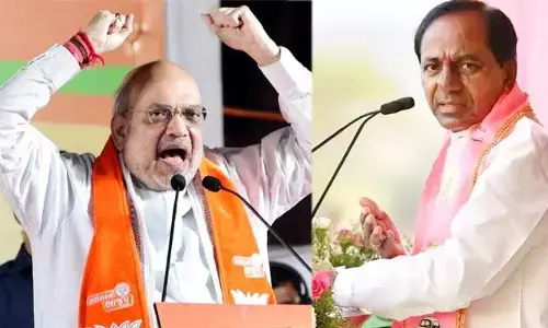 నేడు చేవెళ్లలో అమిత్ షా- రేపు ఔరంగాబాద్‌లో KCR సభ.. ఇద్దరి ప్రసంగాలపై ఉత్కంఠ!