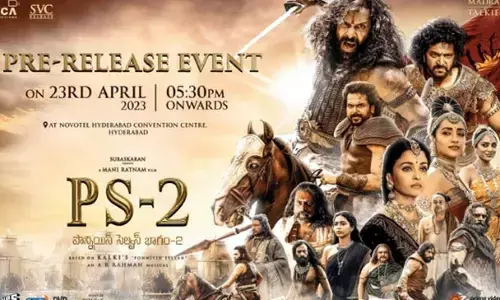 ‘PS-2’ తెలుగు వెర్షన్ ప్రీ రిలీజ్ ఈవెంట్.. హైదరాబాద్‌లోనే