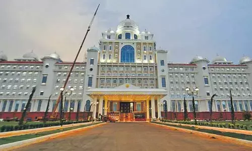 Wow.. ఇంద్రభవనంలా తెలంగాణ సచివాలయం (ఫొటోస్)