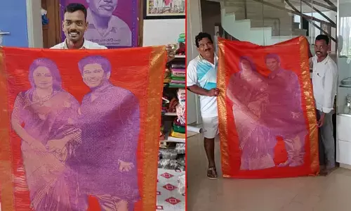కరీంనగర్‌లో సచిన్ టెండూల్కర్ అభిమాని అద్భుతం