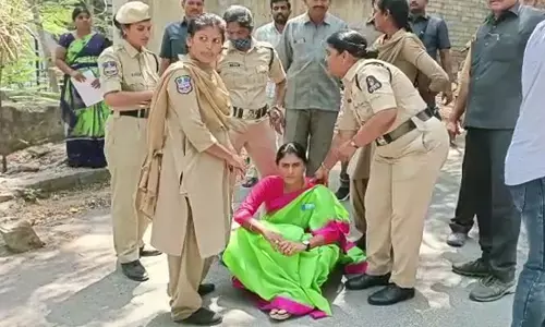 వైఎస్ షర్మిల అరెస్ట్.. ఐపీసీ 353, 330 సెక్షన్ల ప్రకారం కేసులు