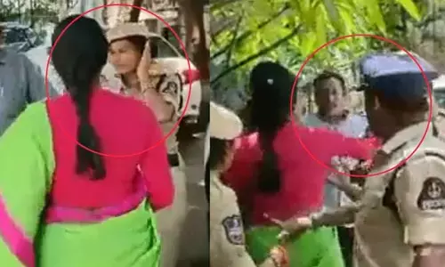 వీళ్లు లేడీలా.. రౌడీలా..? షర్మిల, విజయమ్మలపై నెటిజన్లు ఫైర్