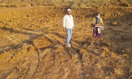 పోతురాజుకుంట చెరువులో మట్టి హాం ఫట్..