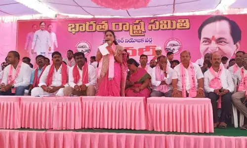 దేశాభివృద్ధి కోసమే బీఆర్ఎస్ ఆవిర్భావం: ఎమ్మెల్యే అజ్మీరా రేఖశ్యాం నాయక్