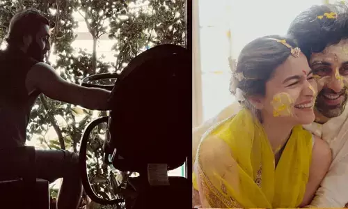 డాటర్‌తో రణ్‌బీర్.. క్యూట్ పిక్ షేర్ చేసిన అలియా