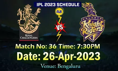 IPL 2023: మరో బిగ్ ఫైట్.. నేడు ఆర్సీబీతో కోల్‌కతా నైట్‌రైడర్స్‌ ఢీ..
