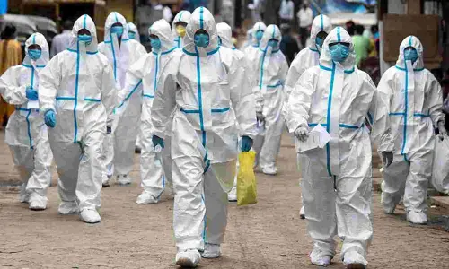 కోవిడ్ గ్రూప్ కార్మికుల గుర్తింపునకు కసరత్తు