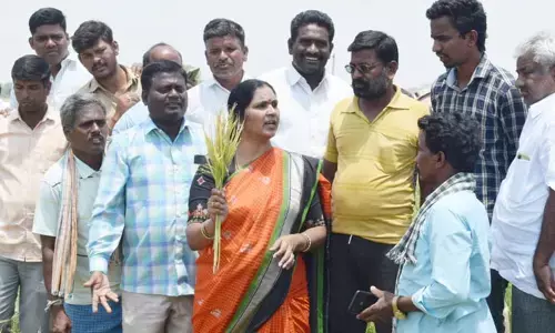 అకాల వర్షంతో నష్టపోయిన రైతులను ఆదుకుంటాం : ఎమ్మెల్యే పద్మాదేవేందర్ రెడ్డి