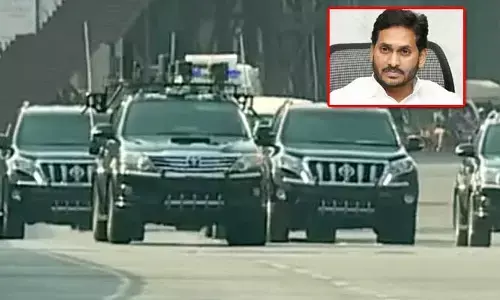 Breaking: సీఎం జగన్‌‌కు రైతుల షాక్.. కాన్వాయ్‌ను అడ్డుకునే యత్నం..!