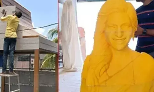 Bapatla: హీరోయిన్ సమంతకు గుడి..28న ప్రారంభోత్సవం
