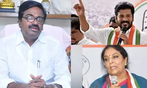 పువ్వాడ vs రేణుకా చౌదరి.. మాటల తూటాలతో హీటెక్కిన ఖమ్మం!